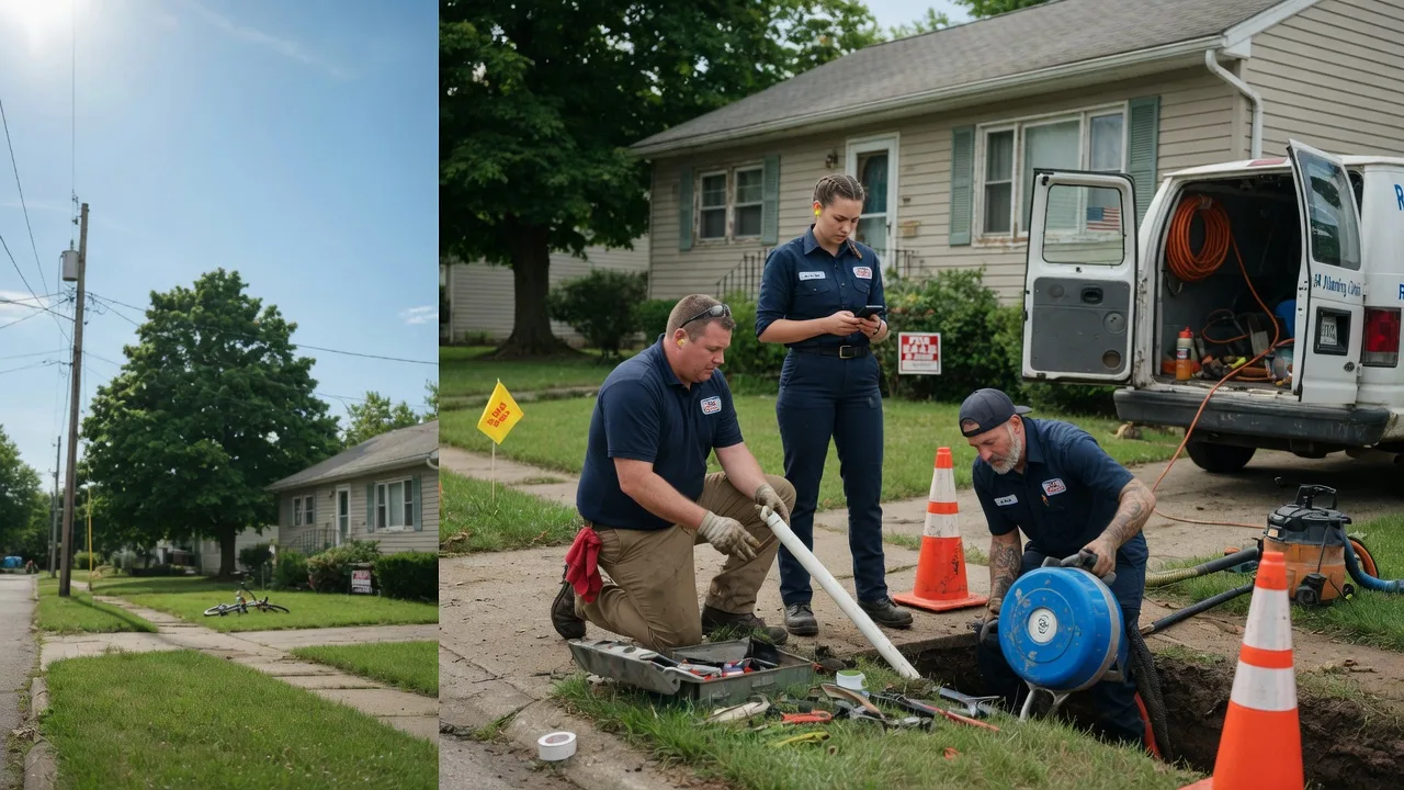 Sewer Line Repair in Palm, PA near me